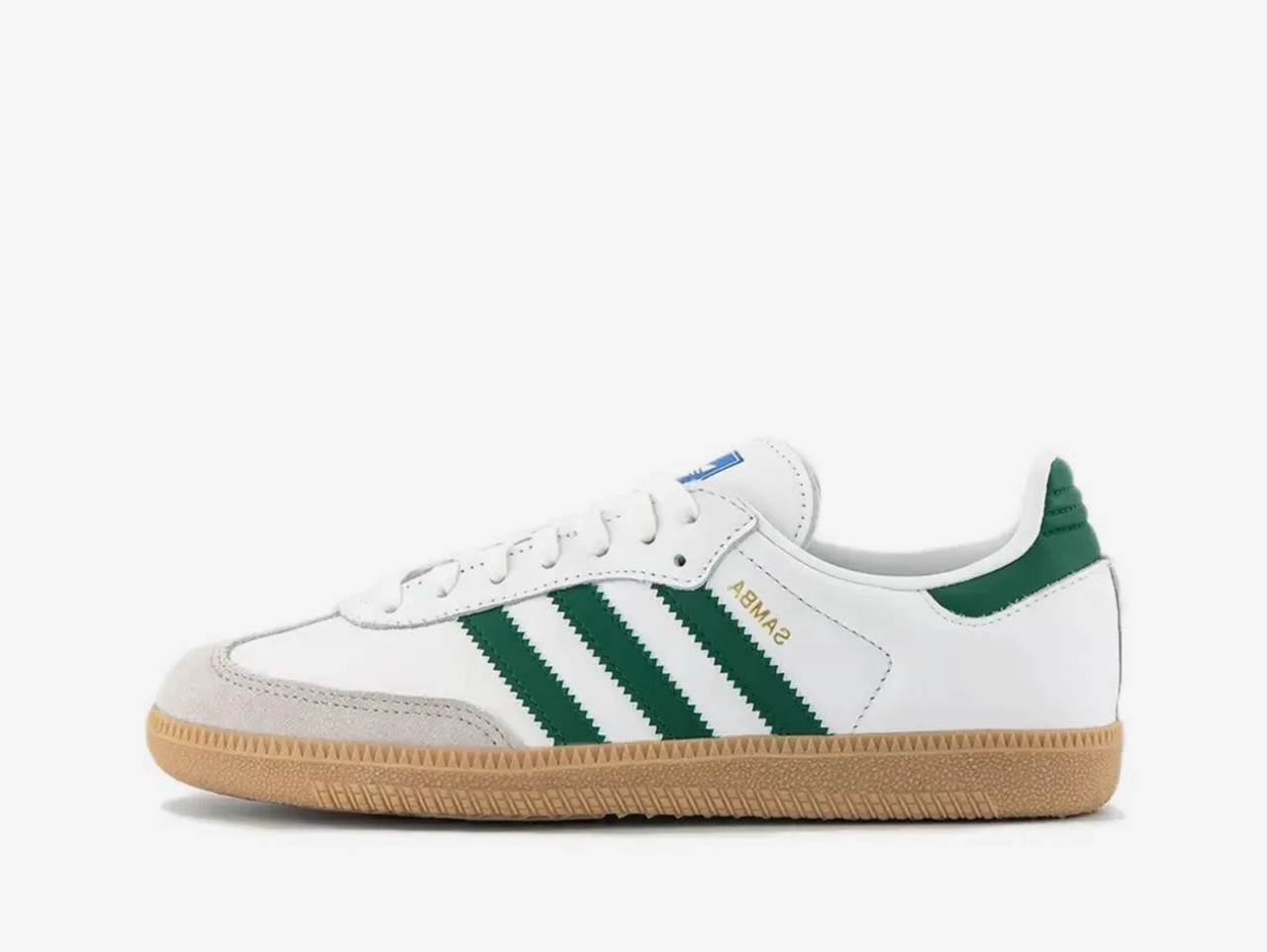 Adidas Samba OG White Collegiate Green Gum – Hyped Economy