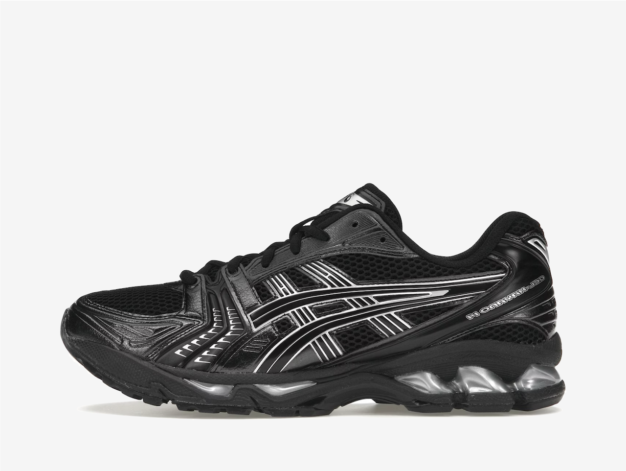 Asics Gel Kayano 14 Black Pure Silver – Hyped Economy