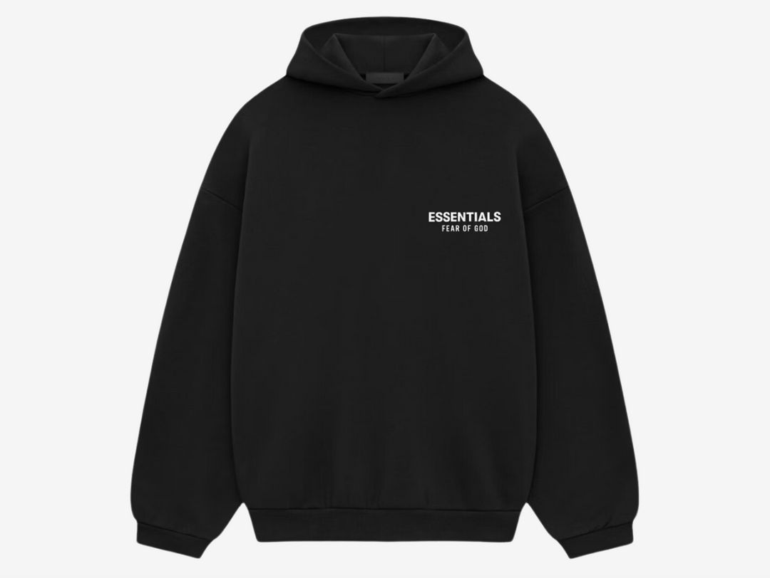 Casual hoodie made from a comfortable 80% cotton and 20% polyester blend. Features a relaxed fit with a pull-on design, dropped shoulders, and long sleeves. Includes an embroidered logo on the chest and back, a rubberized logo patch at the back of the hood, two side slip pockets, and ribbed trims for a polished finish.