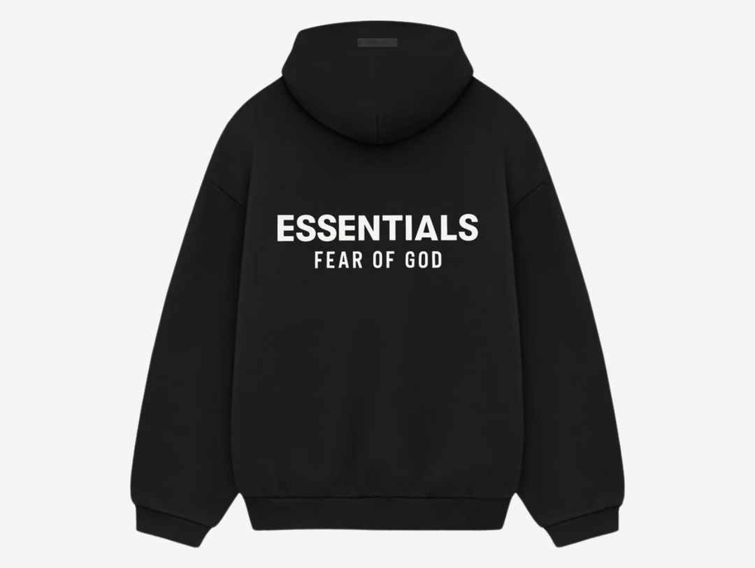 Casual hoodie made from a comfortable 80% cotton and 20% polyester blend. Features a relaxed fit with a pull-on design, dropped shoulders, and long sleeves. Includes an embroidered logo on the chest and back, a rubberized logo patch at the back of the hood, two side slip pockets, and ribbed trims for a polished finish.