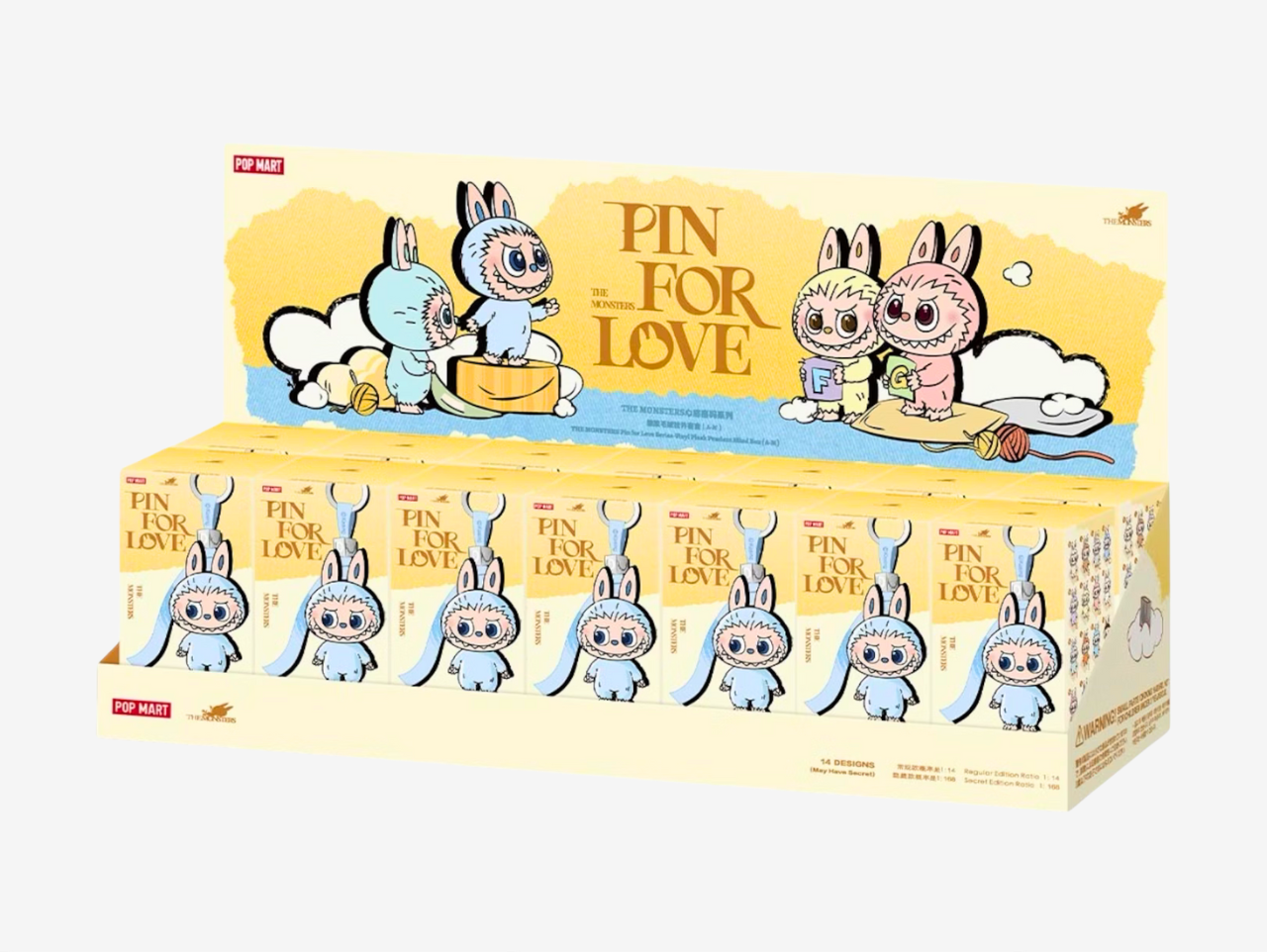 Pop Mart Labubu The Monsters Pin For Love Whole Set (A-M) – Hyped