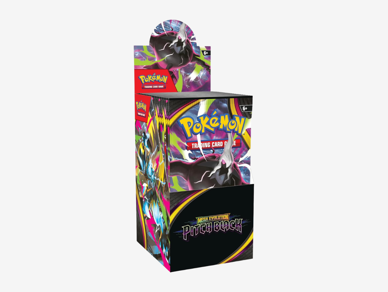 pokemon xy evolutions booster box uk TCG Mega Evolution Pitch Black Half Display – Hyped Economy Pack Options:Skarmory Build & Battle Holo 2016 Pokemon TCG RONMONG Baseball Card Binder,