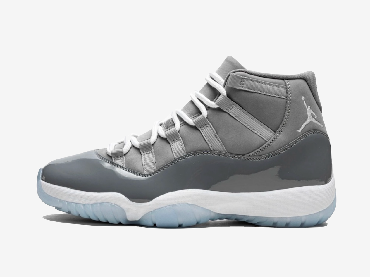 Jordan retro store 11 grey low