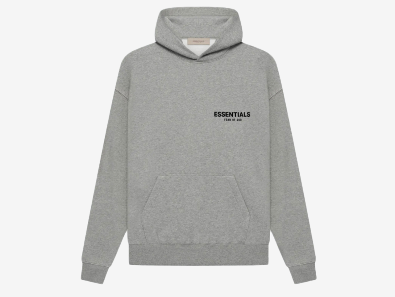 FOG Essentials Hoodie Dark Oatmeal SS22 Hyped Economy