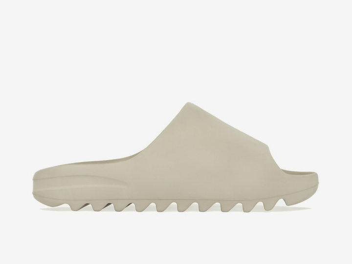 Exclusive Yeezy shoes with a unique colour scheme.