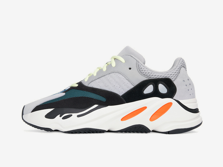 Timeless Yeezy sneakers in a classic and unique colour scheme.