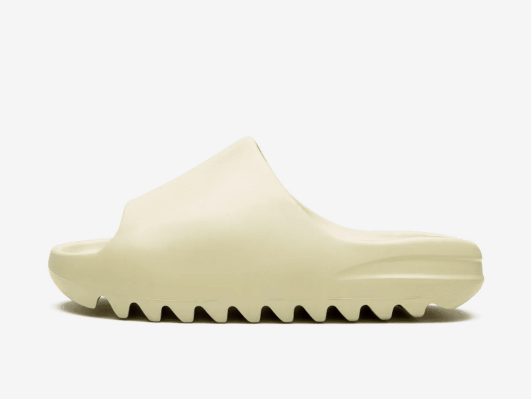 Classic and comfortable Yeezy shoes with a cream colourway.