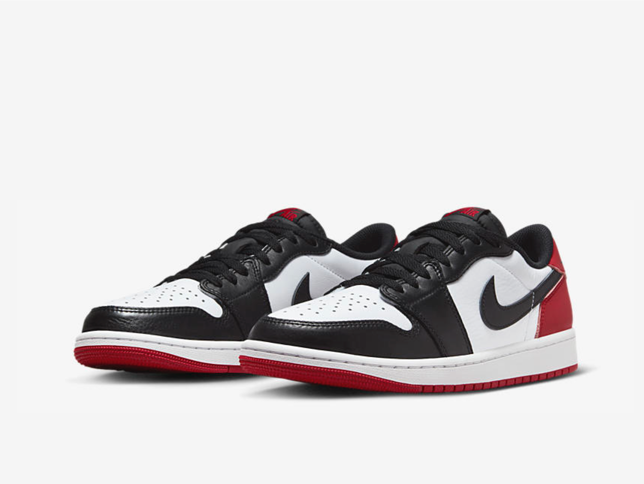 jordan shoes in black and white