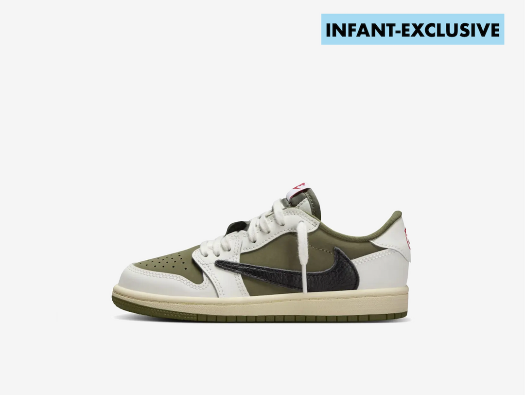 Air Jordan 1 Low Travis Scott Medium Olive PS TD Hyped Economy