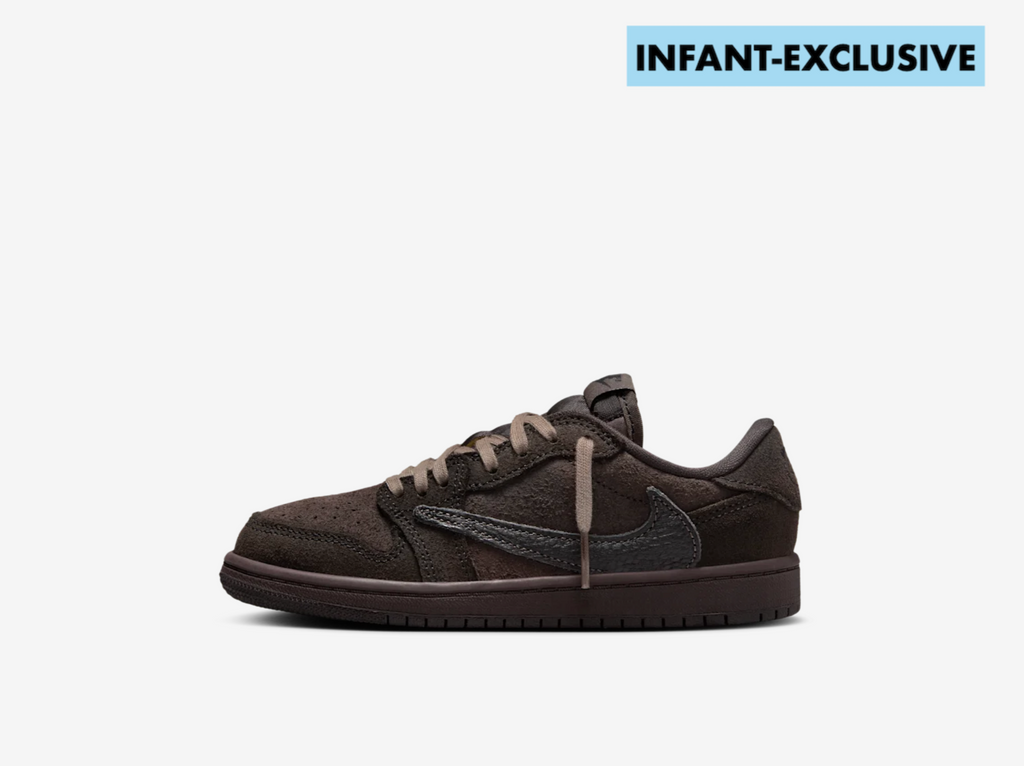 Air Jordan 1 Low Travis Scott Velvet Brown (PS & TD) – Hyped Economy