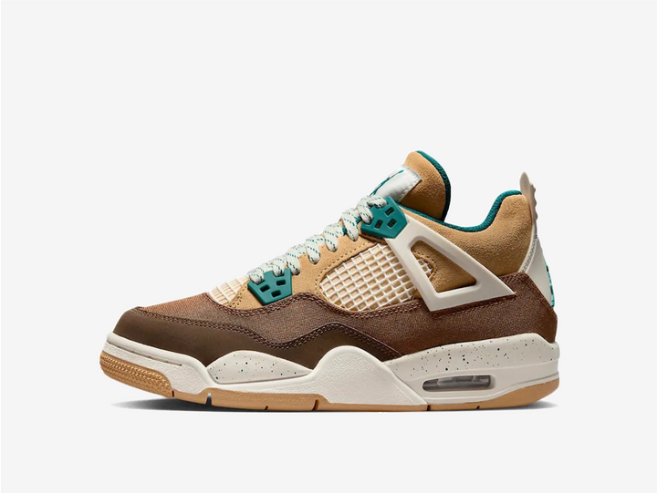 Exclusive Jordan Sneakers in a brown and white colourway.