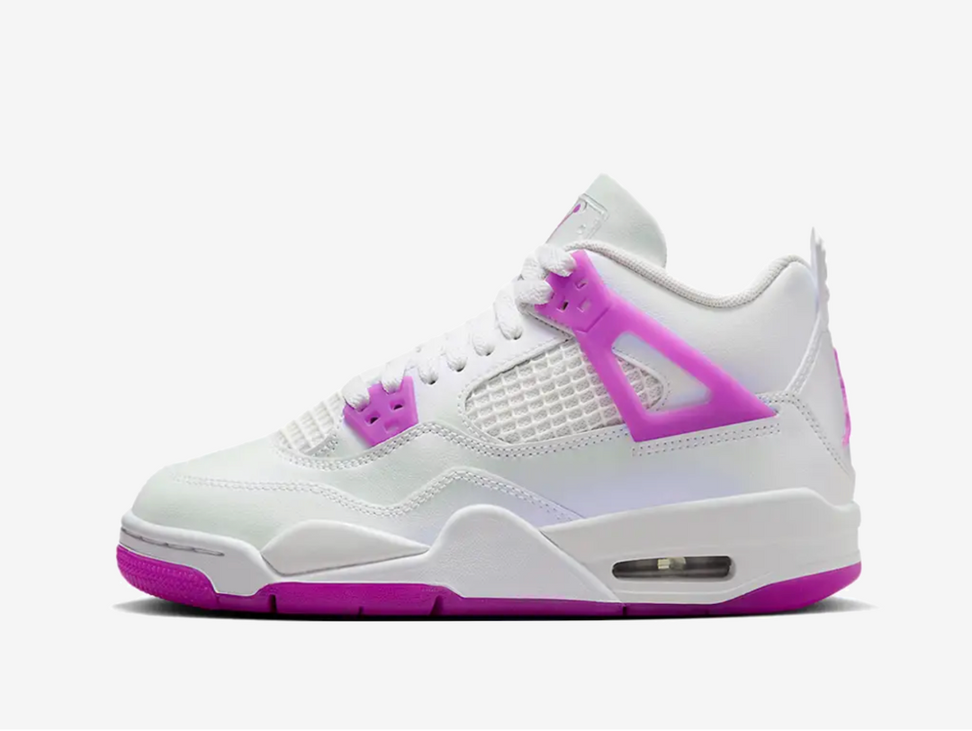 Pink white jordans best sale