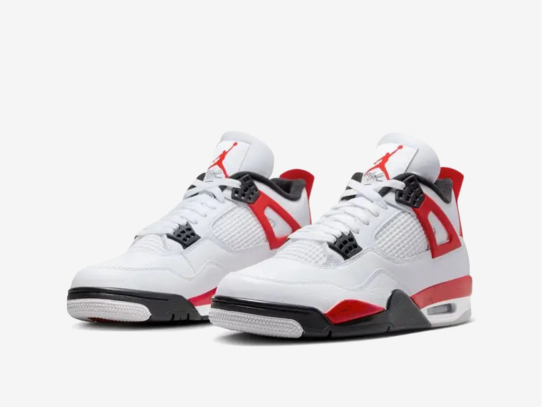 Jordan top sneakers red