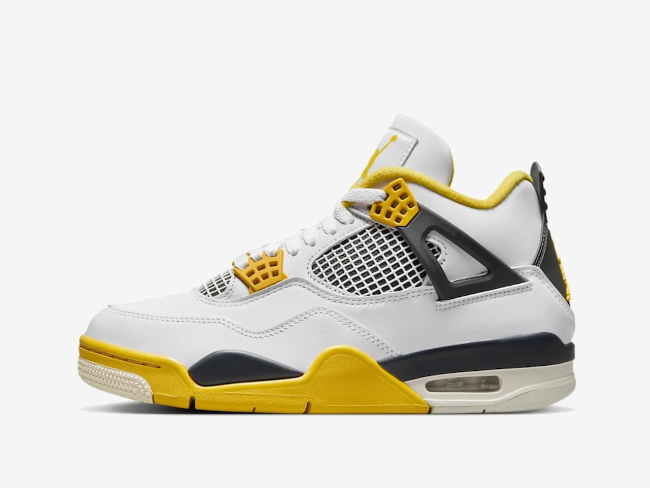 black yellow jordan 4
