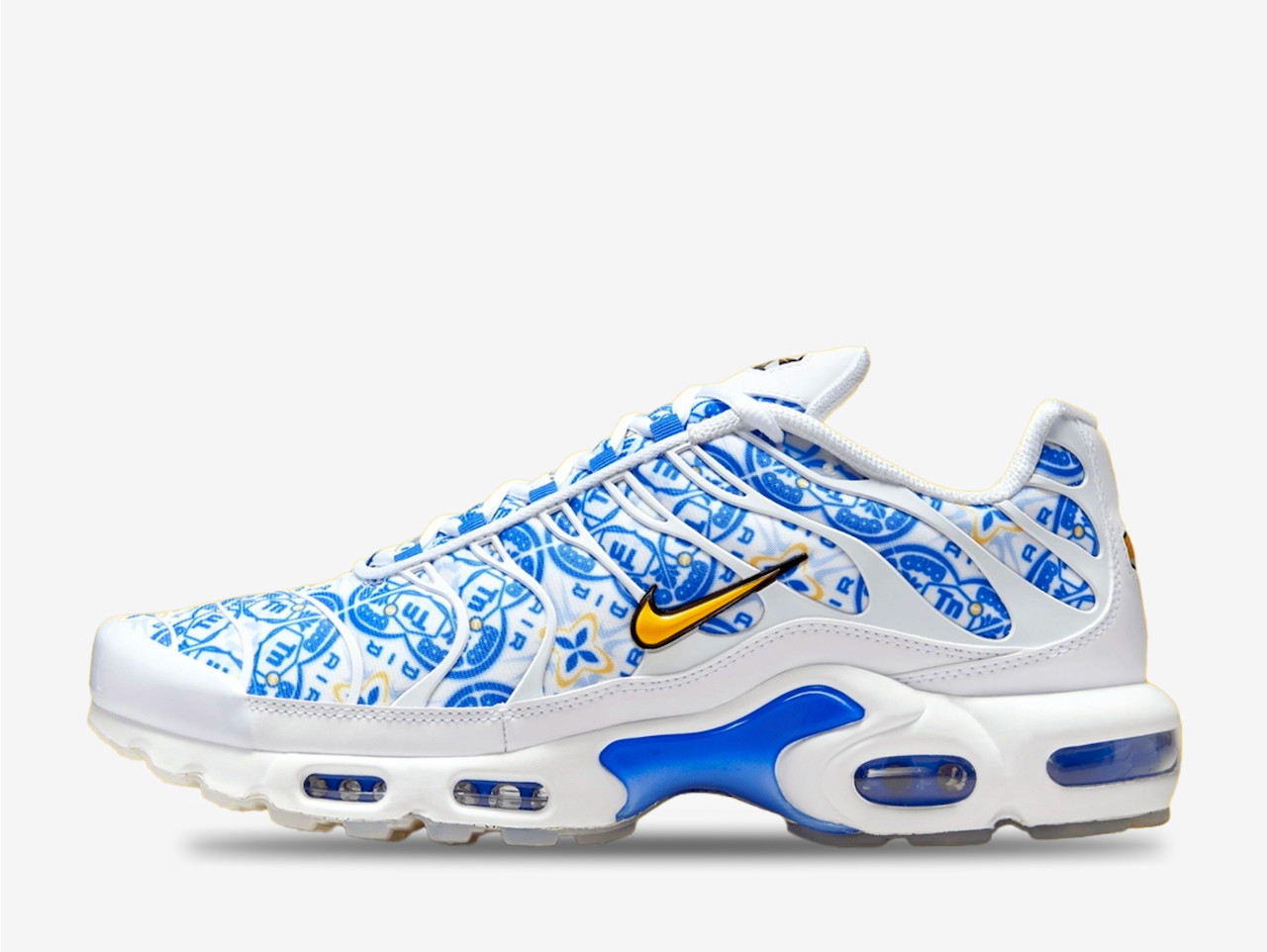 nike air max plus tn white blue