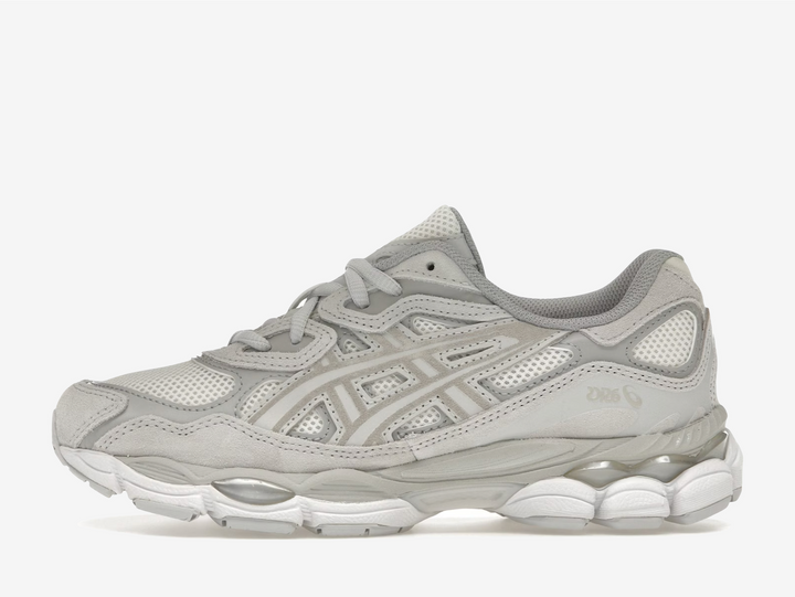 This retro-inspired lifestyle shoe flaunts a cream mesh upper with grey suede and synthetic overlays reminiscent of early 2000s runners. ASICS Tiger Stripes bolster the side panels, complementing the brand logos on the tongue, rear, and sockliner. Pushing its heritage design further, the midsole incorporates the GEL-Cumulus 16 tooling, featuring a lightweight foam midsole with GEL inserts in the forefoot and heel. The durable rubber sole delivers consistent traction to keep up with everyday adventures.