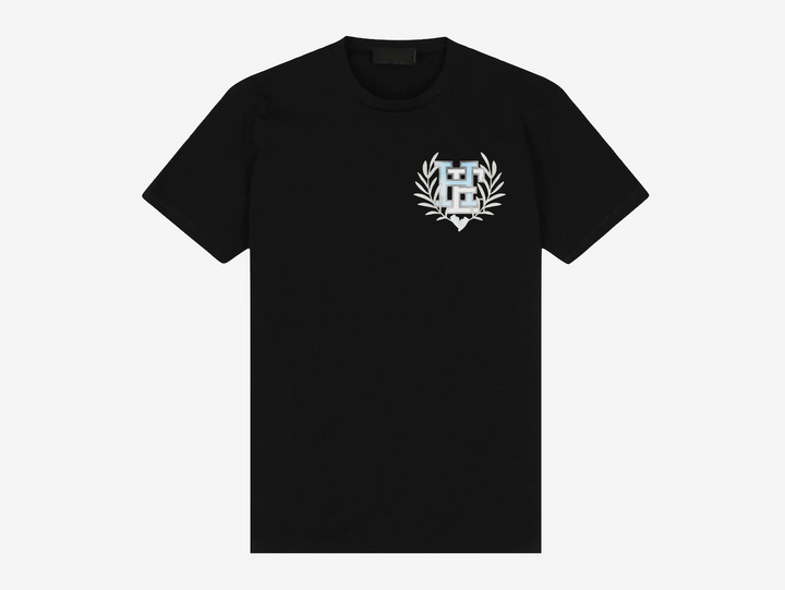 Hyped Economy Crest Logo T-Shirt Black