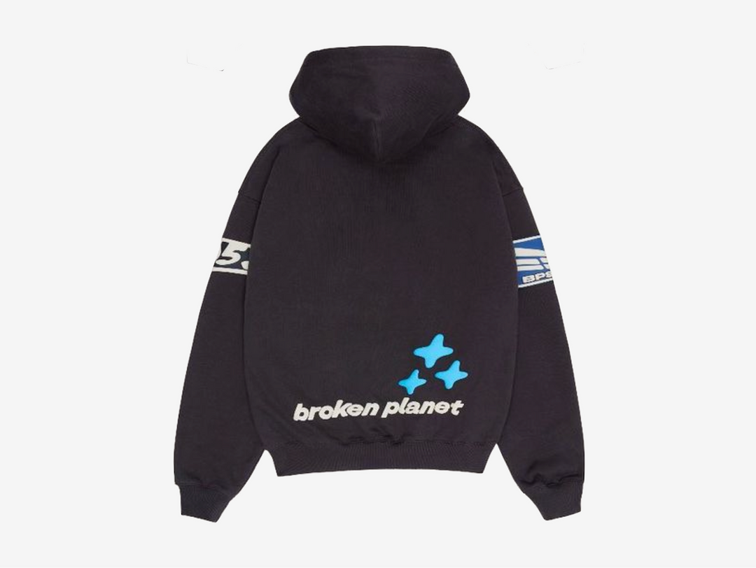 Broken Planet Hoodie Escape To The Future Hyped Economy