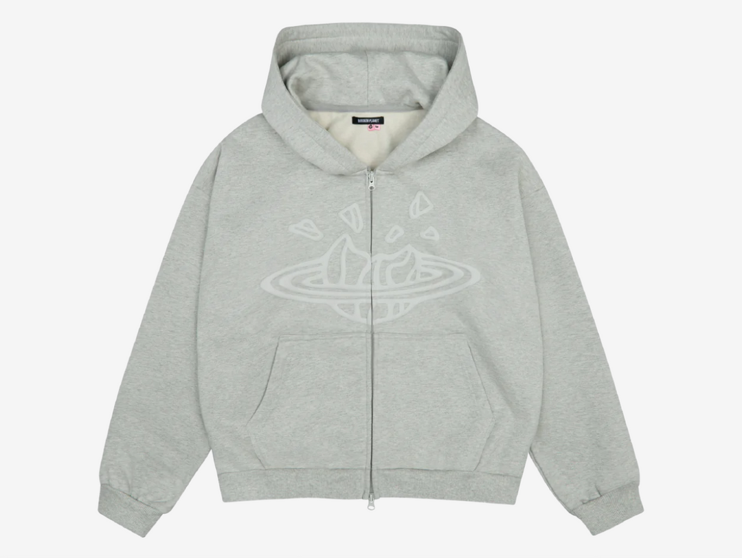 Broken Planet Zip-Up Hoodie Ash Grey – Hyped Economy Broken Planet Zip-Up Hoodie Ash Grey – Hyped Economy
