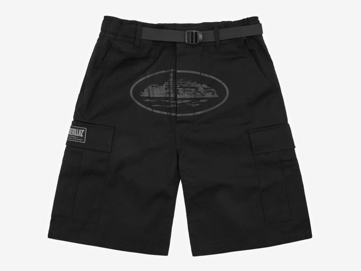 These shorts are made from durable ripstop cotton fabric, designed to withstand daily wear while maintaining comfort. Featuring a straight leg fit that sits just above the knee, they deliver a versatile silhouette with a functional edge. An integrated adjustable belt ensures a secure, customizable fit, while the screen-printed Alcatraz logo on the crotch adds a bold signature detail. Built for style and utility in equal measure.