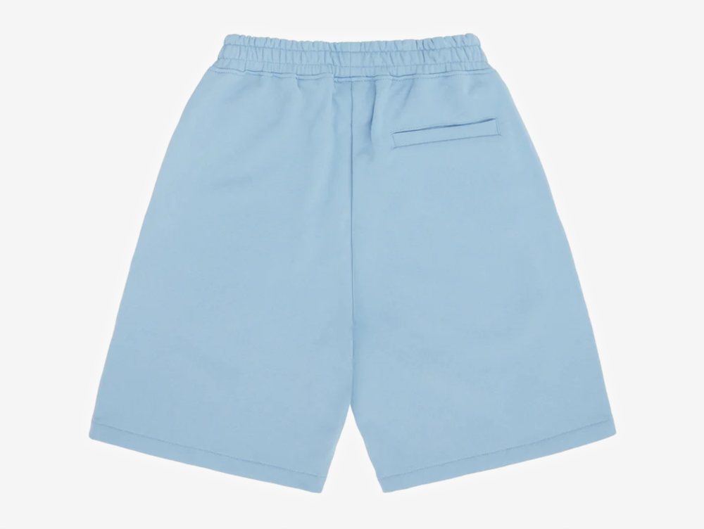 The Corteiz Island Puff Print Sweatshort in Baby Blue combines Corteiz’s signature streetwear aesthetic with a soft pastel colourway and raised puff print branding. Made from heavyweight cotton-rich fleece with a brushed interior, the shorts provide a comfortable yet structured fit suitable for everyday wear. Designed with an elasticated waistband, adjustable drawcord, and functional side pockets. Constructed from a premium cotton and polyester blend with an approximate 440 GSM heavyweight fabric weight.