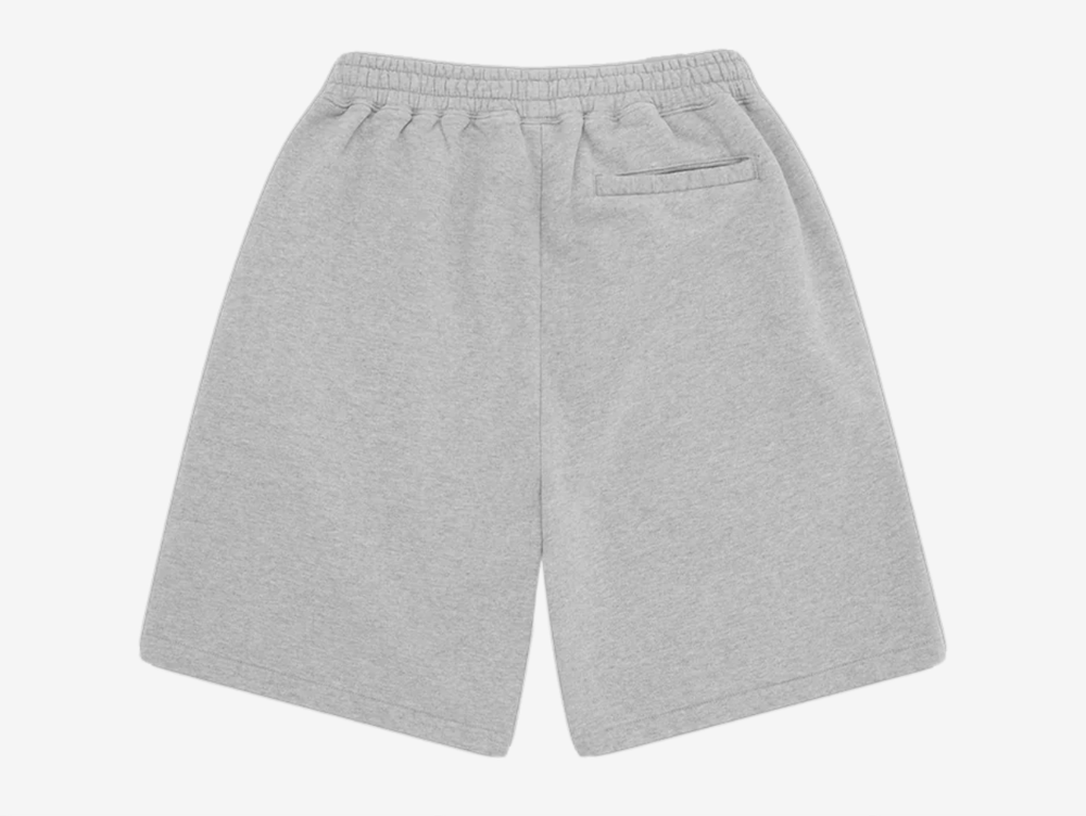 The Corteiz Island Puff Print Sweatshort in Heather Grey features a relaxed everyday fit with signature puff print branding for a clean but elevated finish. Crafted from heavyweight cotton-rich fleece, the shorts offer a soft brushed interior and structured feel, making them ideal for both casual wear and comfort. Finished with an elasticated waistband, adjustable drawcord, and side pockets for practicality. Made from a premium cotton and polyester blend with an approximate 440 GSM heavyweight construction.