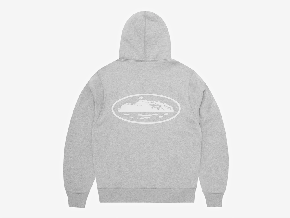 Constructed from 440gsm heavyweight 100% cotton fleece, this zip-up hoodie delivers warmth, structure, and long-lasting comfort. It’s designed with puff print Alcatraz branding on the left chest and centre back, complemented by coverstitch detailing for durability and a premium finish. A YKK metal two-way zipper adds functionality, while ribbed cuffs and a ribbed hem provide a clean, secure fit. Cut true to size with a boxy, relaxed silhouette.