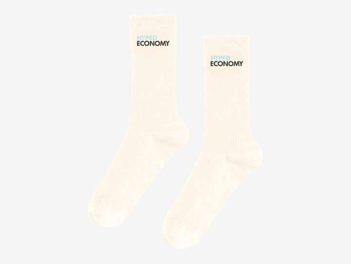Hyped Economy Crew Socks