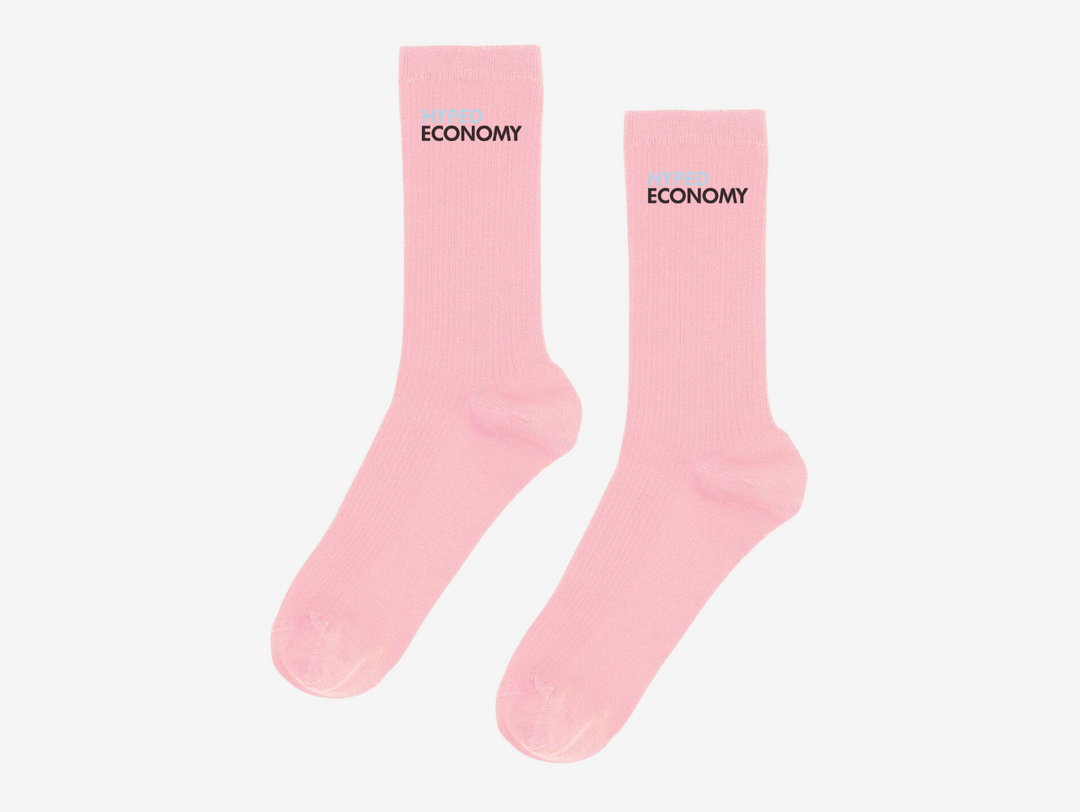 Hyped Economy Crew Socks