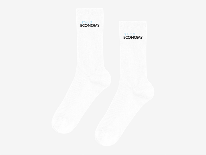 Hyped Economy Crew Socks