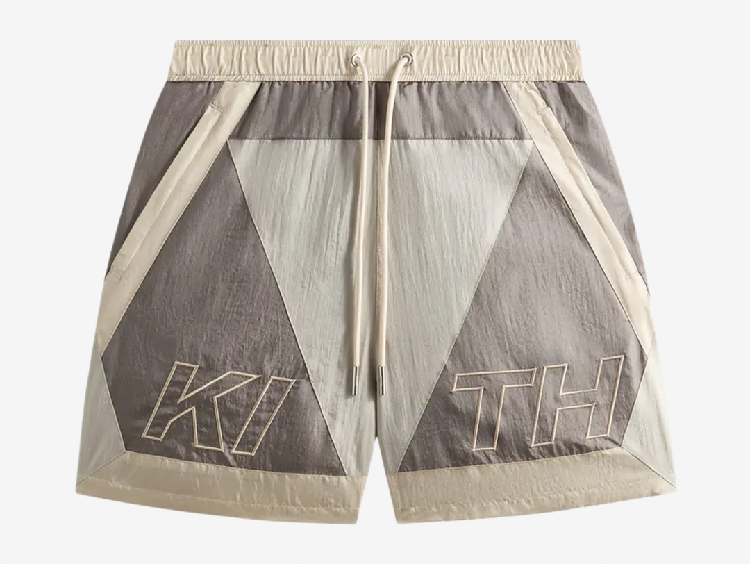 Kith Washed Nylon Turbo Shorts Hallow