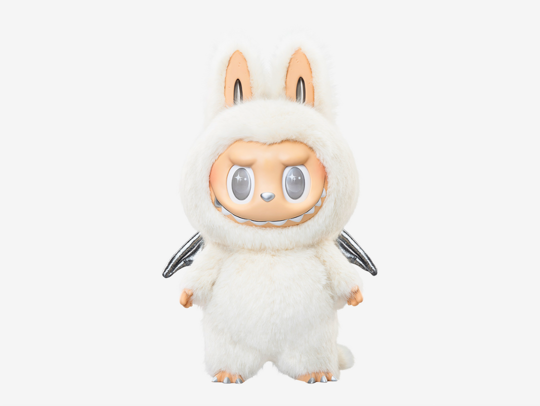 Float away on a cloud of cuteness with the Pop Mart Labubu The Monsters Angel in the Clouds Big Plush Doll. Standing at an impressive 37cm tall, this dreamy plush features Labubu styled as a sweet little angel, complete with soft wings and an ethereal expression that brings a touch of magic to any space. Crafted with premium, ultra-soft materials, it’s perfect for hugging, displaying, or gifting to any Pop Mart or The Monsters fan.