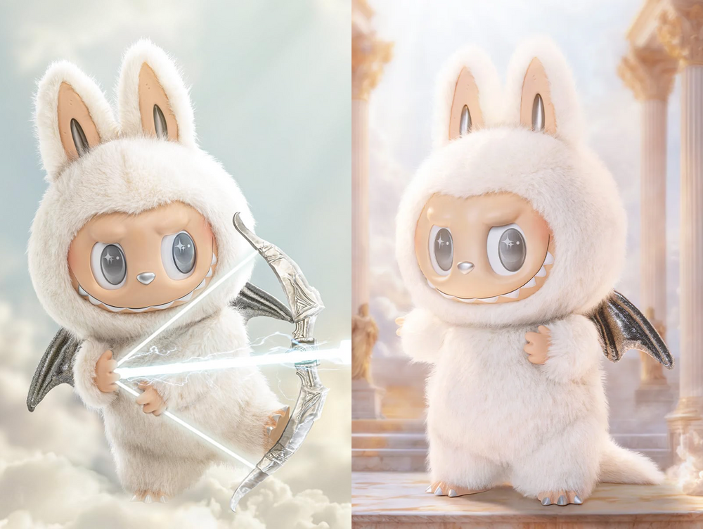 Float away on a cloud of cuteness with the Pop Mart Labubu The Monsters Angel in the Clouds Big Plush Doll. Standing at an impressive 37cm tall, this dreamy plush features Labubu styled as a sweet little angel, complete with soft wings and an ethereal expression that brings a touch of magic to any space. Crafted with premium, ultra-soft materials, it’s perfect for hugging, displaying, or gifting to any Pop Mart or The Monsters fan.