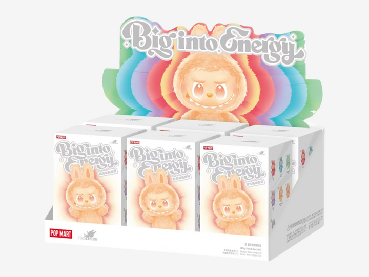 Pop Mart Labubu V3 The Monsters Big Into Energy Whole Set