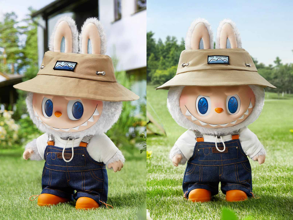 Make a bold statement in your collection with the Pop Mart Labubu Fall In Wild Vinyl Plush Doll, now in an impressive 40cm tall size. This larger-than-life version captures Labubu’s wild, adventurous spirit with even more detail and charm.