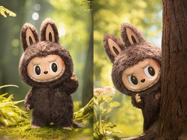 Styled to reflect Labubu’s curious spirit, "I Found You" combines cozy design and whimsical character, making it perfect to cuddle, display, or gift. Every plush uses ultra-soft materials and carefully crafted details, offering the iconic quirky grin, plush fur, and vivid personality that fans love from Pop Mart’s The Monsters series by Kasing Lung.