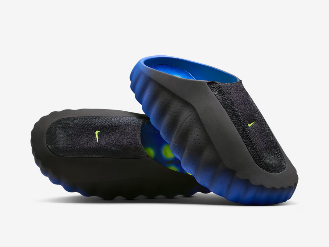 Nike Mind 001 trainers in Hyper Royal blue, featuring a durable Flyknit upper for a lightweight, flexible feel, soft foam cushioning through the midsole and a stretchy fabric footbed designed to provide lasting comfort with every step.