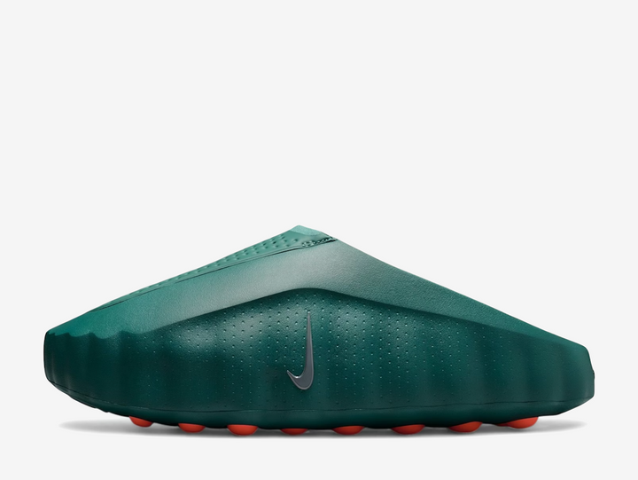 Born from over a decade of innovation, the Mind 001 "Mineral Slate" rewrites the script on recovery footwear with a design that speaks to the body and the brain. This slip-on silhouette moves beyond comfort, engaging neuroreceptors in the foot through 22 foam nodes that let you feel the ground beneath and reconnect mentally with every step. Sculptural and futuristic, the Mind 001 carries a retro-future aesthetic with crinkled edges and perforated forefoot material that's part function and visual intrigue.