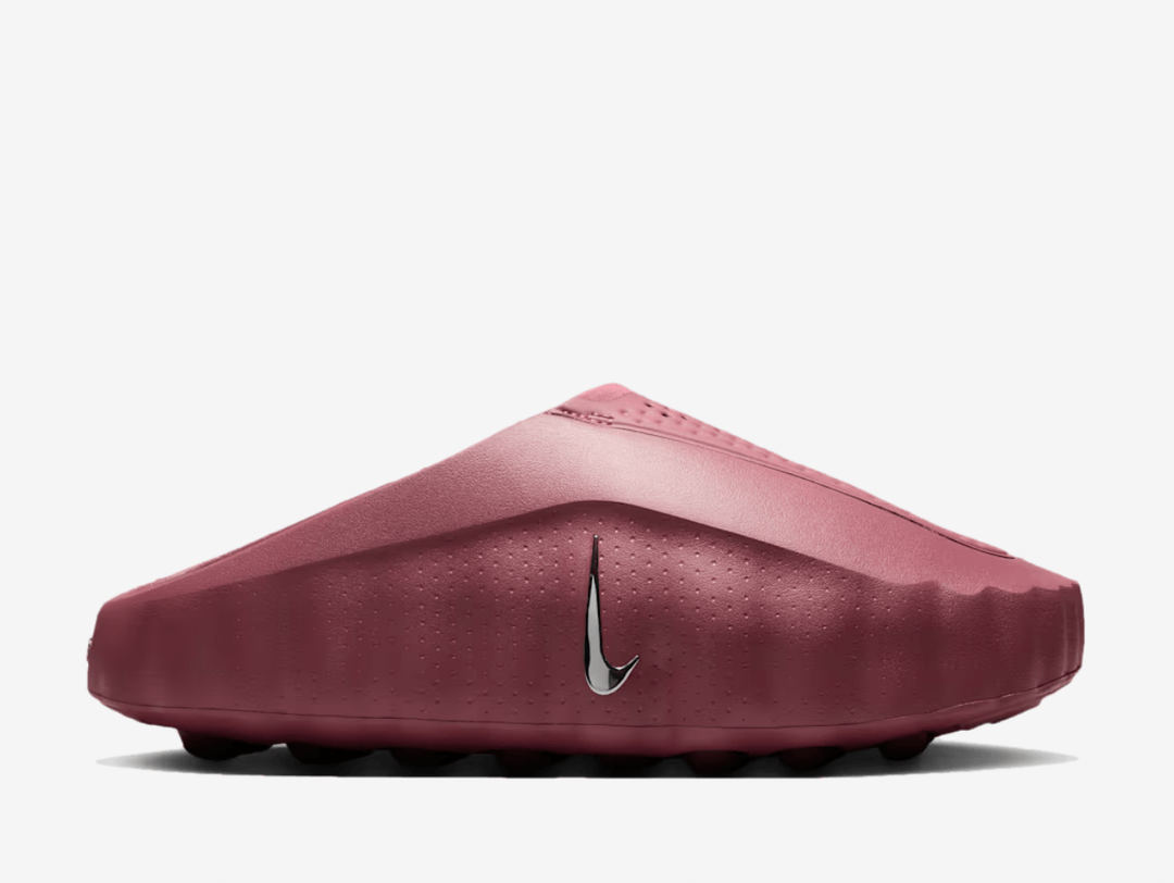 The Nike Mind 001 Mystic Dates features a sleek slip-on design finished in rich purple tones, paired with subtle contrasting details and a sculpted futuristic shape. Underfoot, Nike’s Mind sole system uses individually moving nodes for a distinctive feel with every step, while soft cushioning and breathable materials provide everyday comfort.