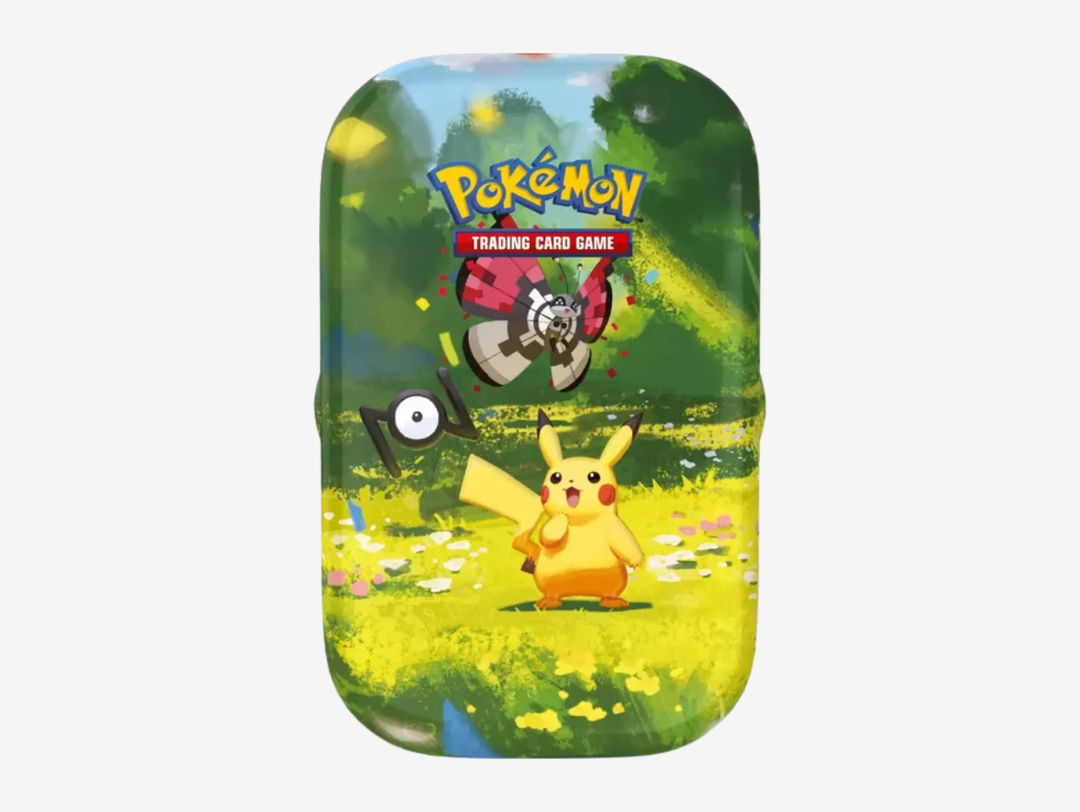 The Pokémon TCG: 30th Anniversary Mini Tin is a compact collectible release celebrating 30 years of Pokémon. Each tin includes two booster packs, offering the chance to discover standout cards from the special anniversary set.