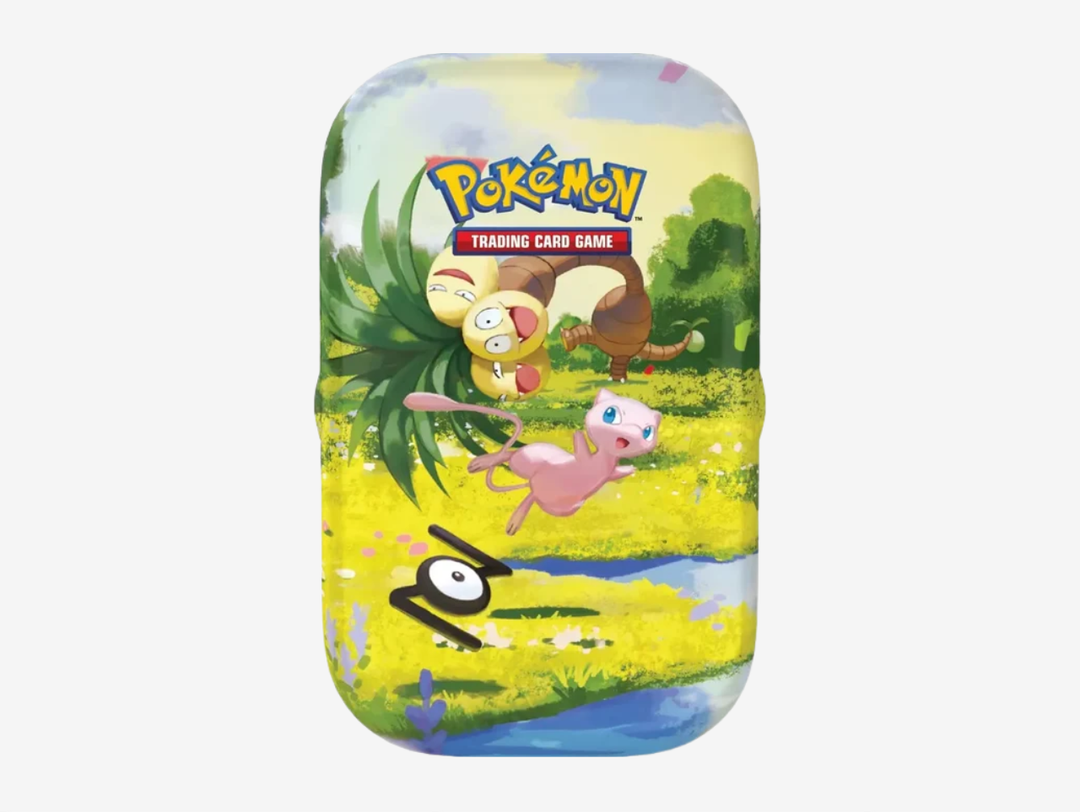 The Pokémon TCG: 30th Anniversary Mini Tin is a compact collectible release celebrating 30 years of Pokémon. Each tin includes two booster packs, offering the chance to discover standout cards from the special anniversary set.