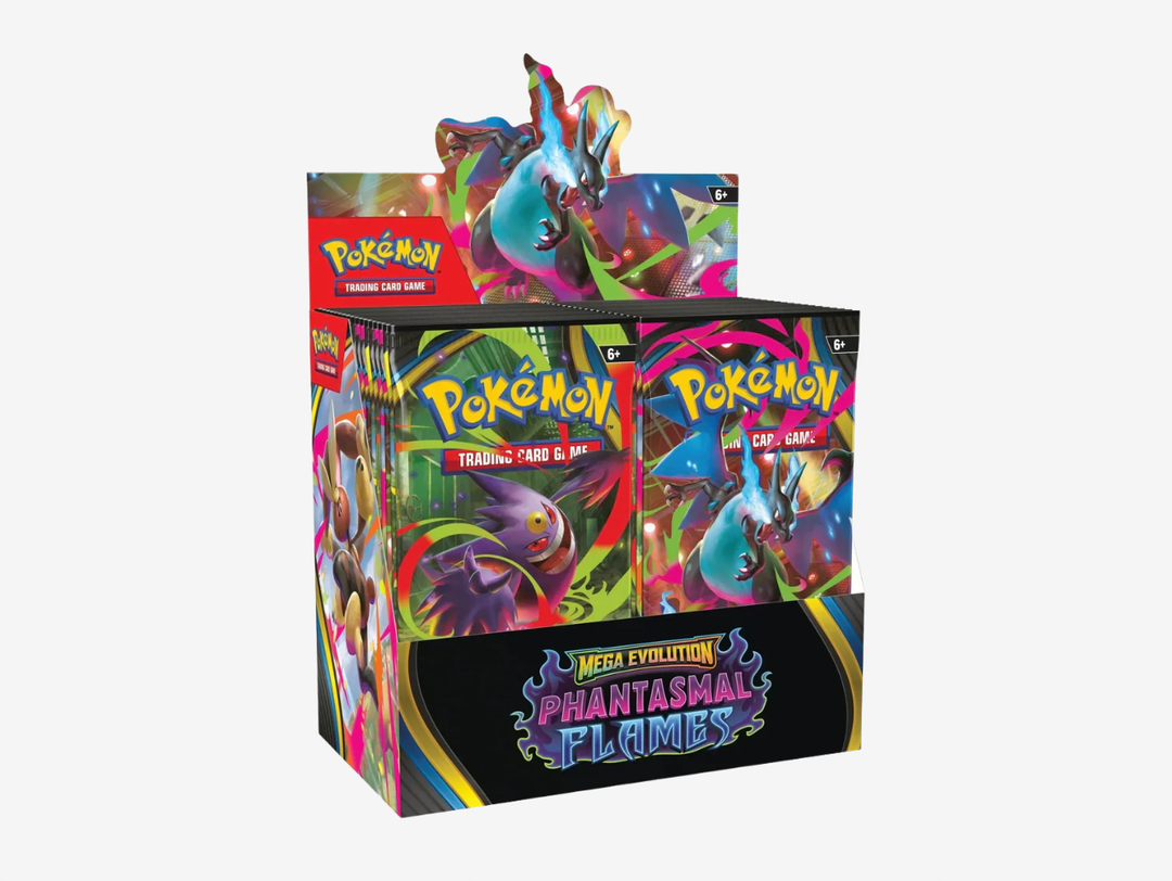 Pokemon TCG Mega Evolution Phantasmal Flames Display Booster Box Hyped Economy Pokemon TCG Mega Evolution Phantasmal Flames Display Booster Box Hyped Economy