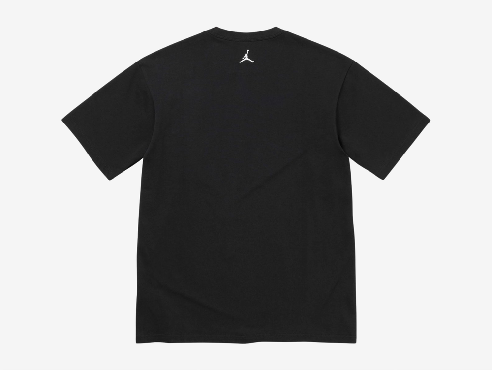 Crafted from soft, premium cotton, the Supreme x Jordan Biggie Tee 'Black' delivers both comfort and standout style. The relaxed fit makes it ideal for casual wear, whether styled with jeans or layered under a jacket. Elevate your streetwear collection with this exclusive piece that celebrates the timeless connection between sport, music, and fashion. Don’t miss your chance to own this unique design that merges hip-hop heritage with Jordan’s basketball legacy.