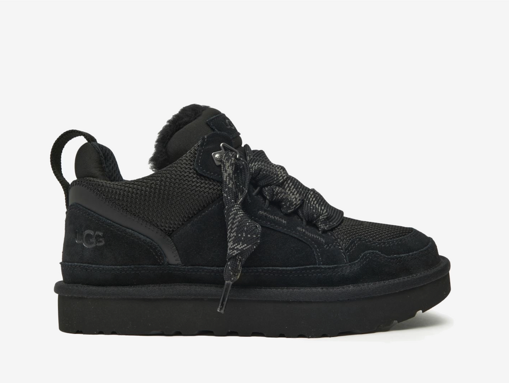 Exclusive UGG Lowmel Trainers in an all black colourway.