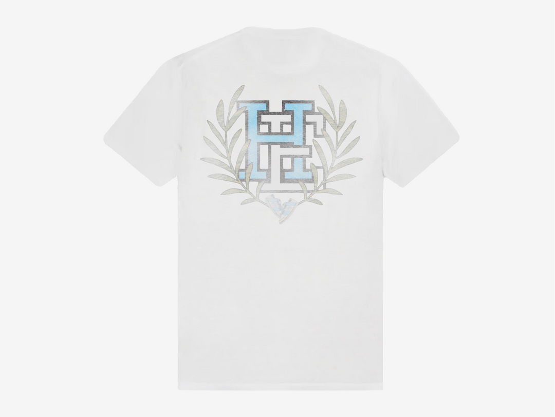 Hyped Economy Crest Logo T-Shirt White