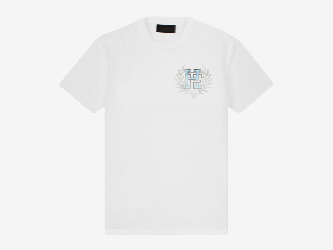 Hyped Economy Crest Logo T-Shirt White