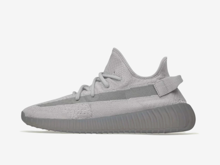 Exclusive Yeezy 350 V2 sneaker in a steel grey monochrome colourway.