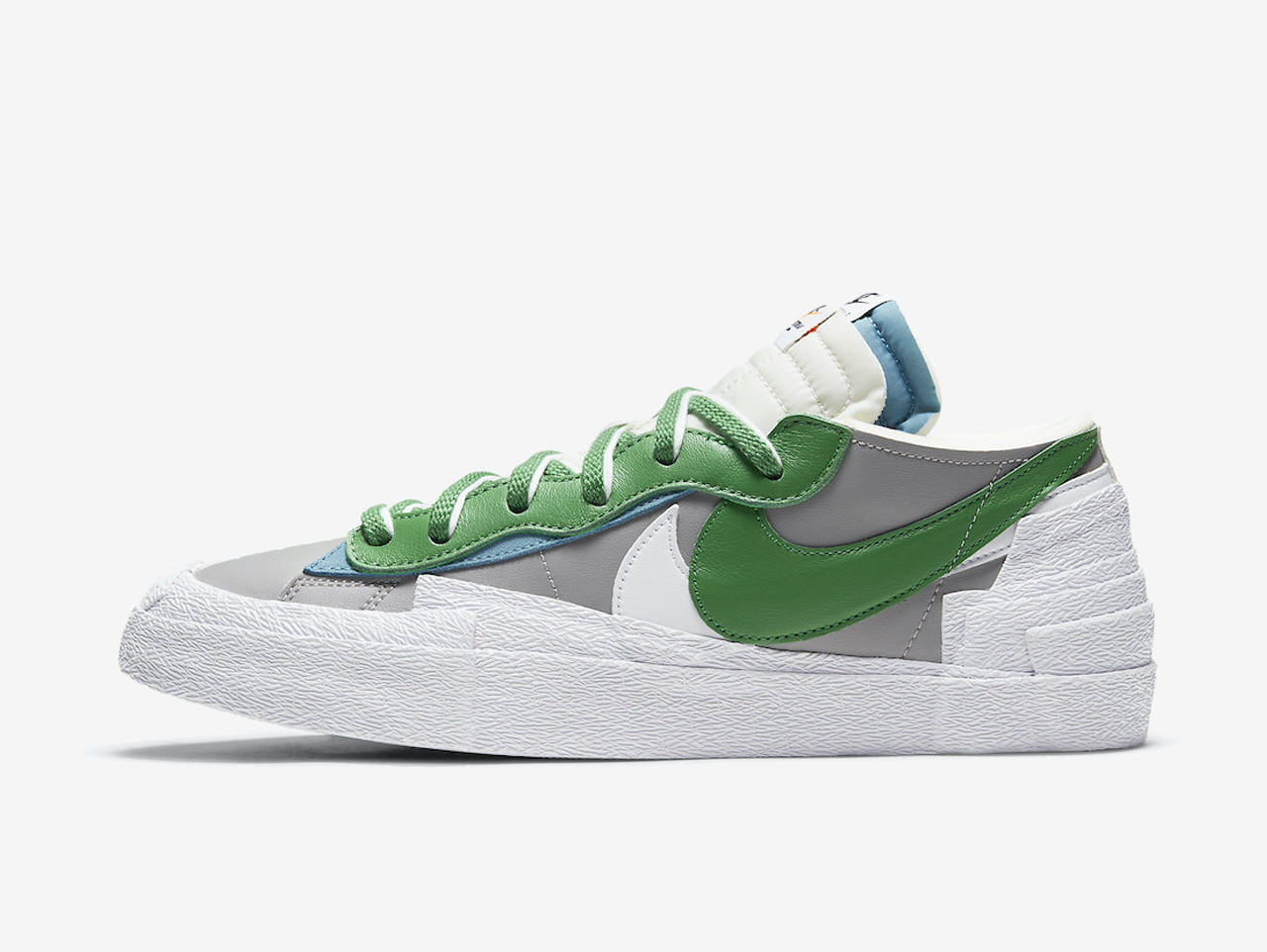 green sacai nike