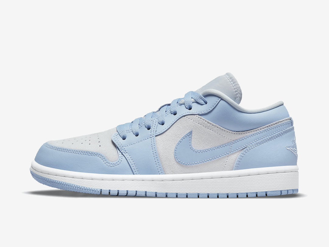 Air Jordan 1 Low Football Grey W Hyped Economy