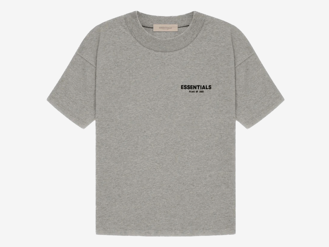 Classic Fear of God T-Shirt in a dark grey colour scheme.
